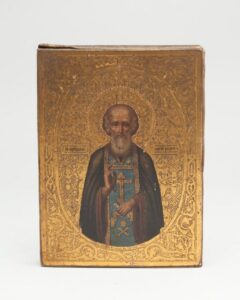 Russian Icon Saint Sergiy Radonezskiy — image 1