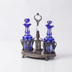 Silver cruet stand. — image 1