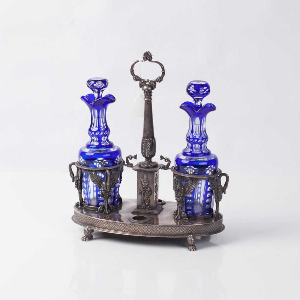 Silver cruet stand. — image 2