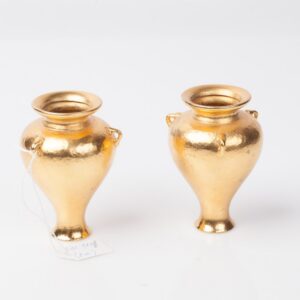 Vase. 2 pieces. Signed: LALAOUNIS. — image 2