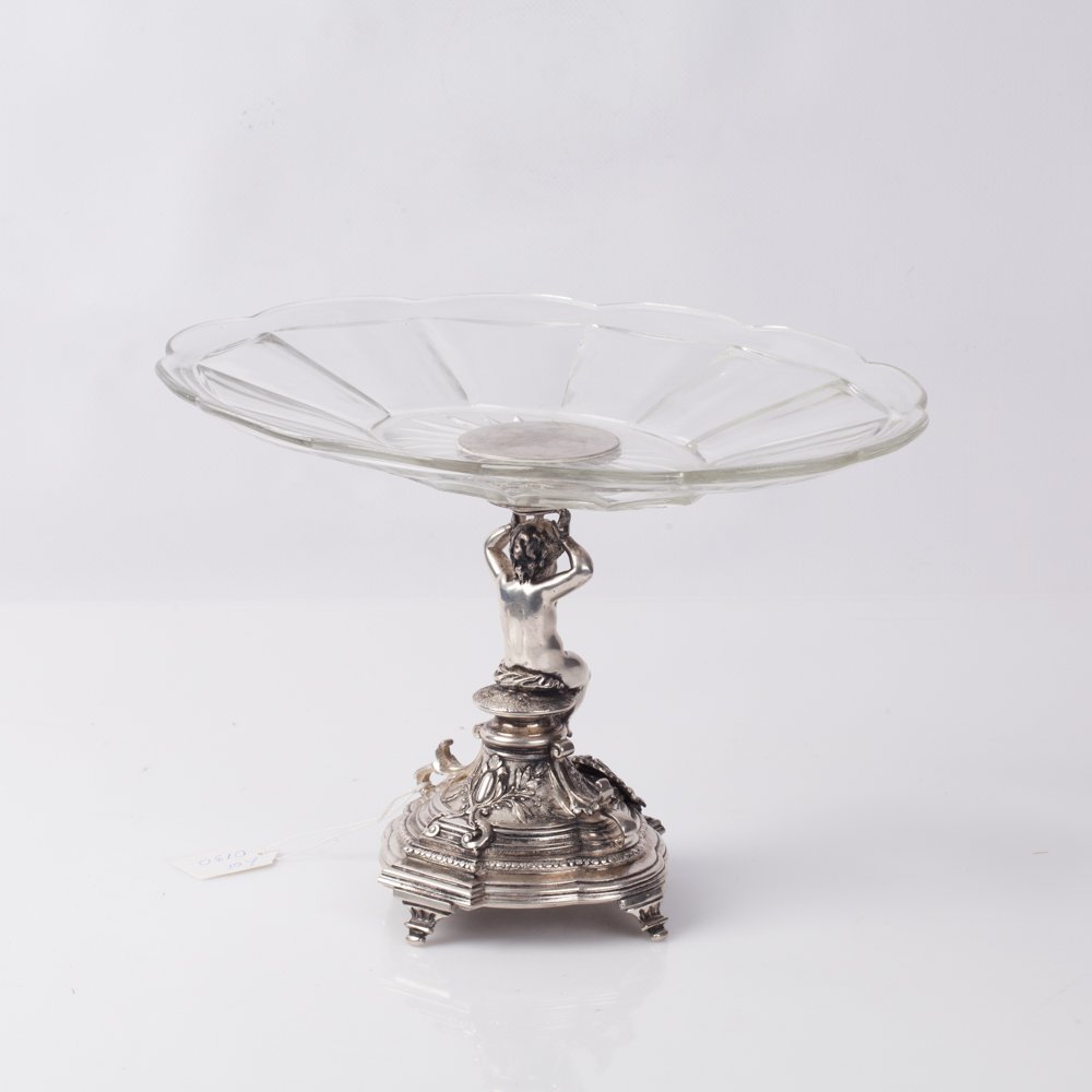 Candy bowl. Silver. — image 2