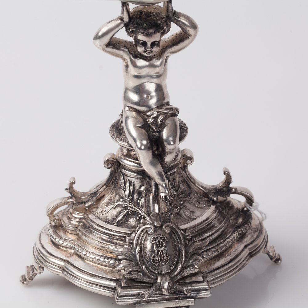 Candy bowl. Silver. — image 3