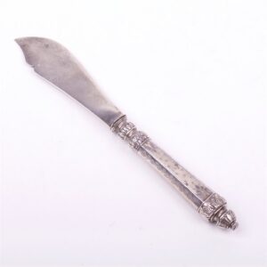 French silver dessert knife. — image 1