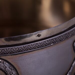 French solid silver box. — image 6
