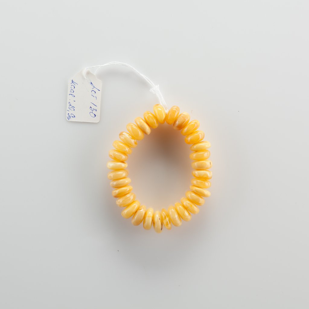 Natural Old Baltic Amber bracelet. — image 3
