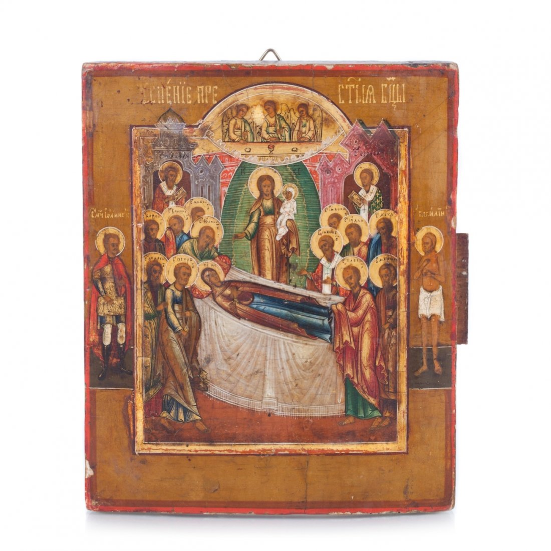 Russian Icon of Dormition of the Mother of God. — image 1