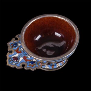 Unusual Russian kovsh in Russian style — image 3