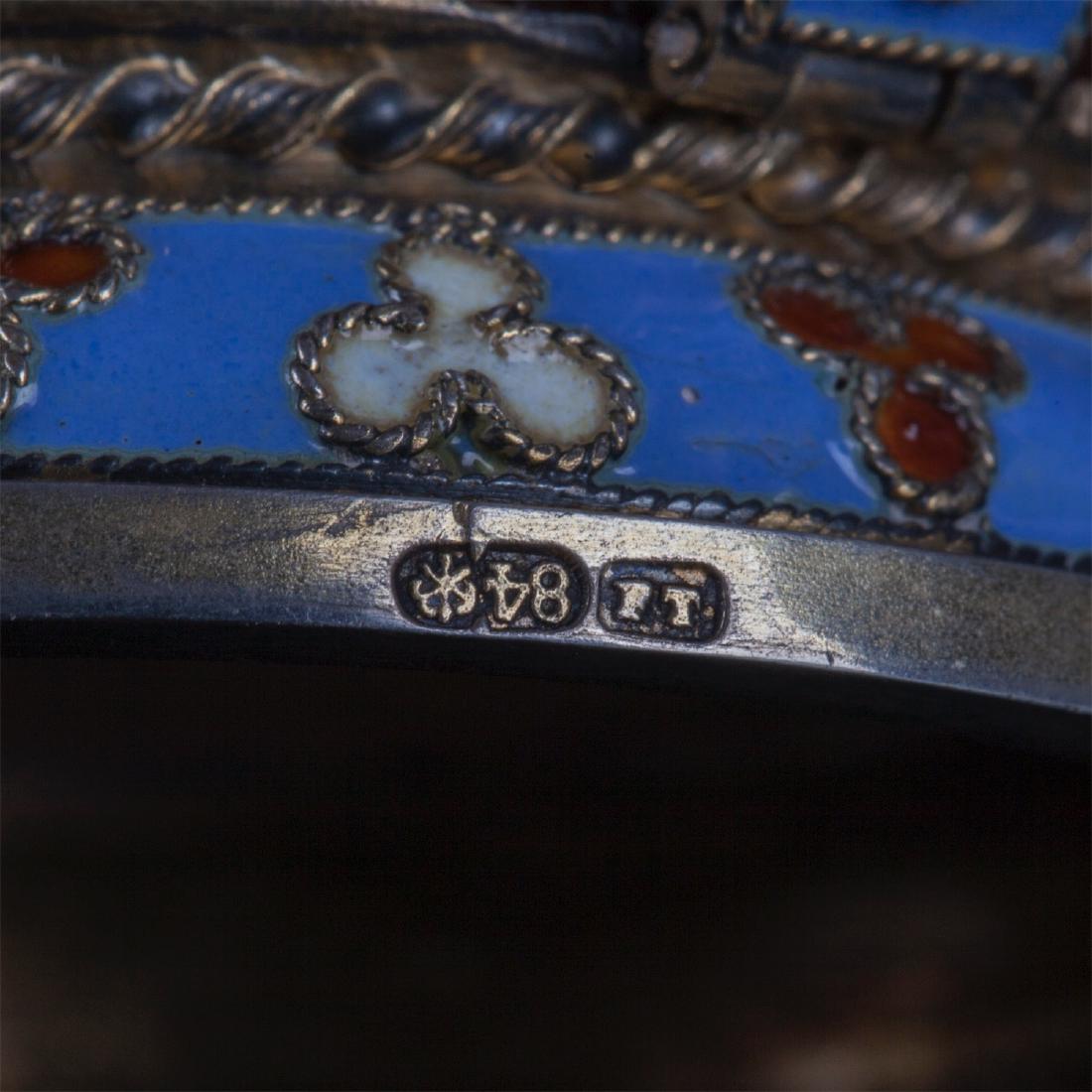 Unusual Russian kovsh in Russian style — image 6