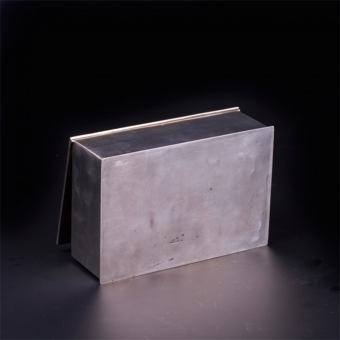 Very unusual Russian silver-gilt cigar box. Pogorzelski — image 5