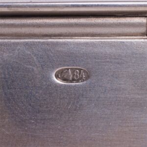 Very unusual Russian silver-gilt cigar box. Pogorzelski — image 7