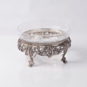 Fruit bowl. Silver. — image 1