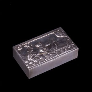 Nice Russian Art nouveau cigar box — image 1