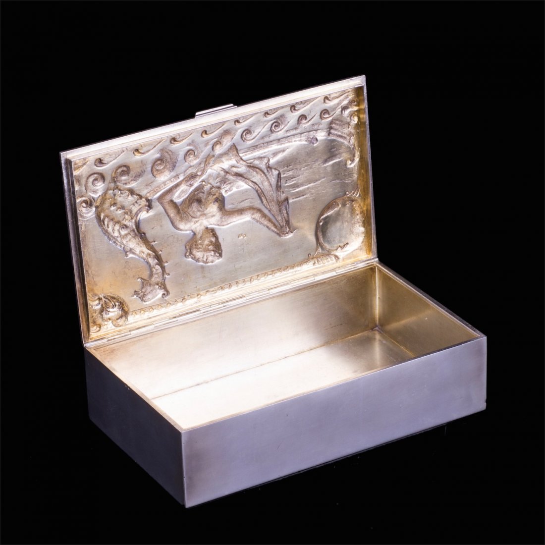 Nice Russian Art nouveau cigar box — image 5