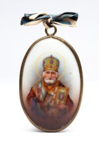 Russian Icon Saint Nikolay the Wonderworker — image 1