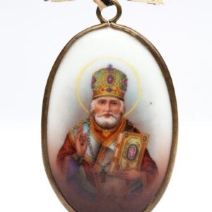 Russian Icon Saint Nikolay the Wonderworker — image 1