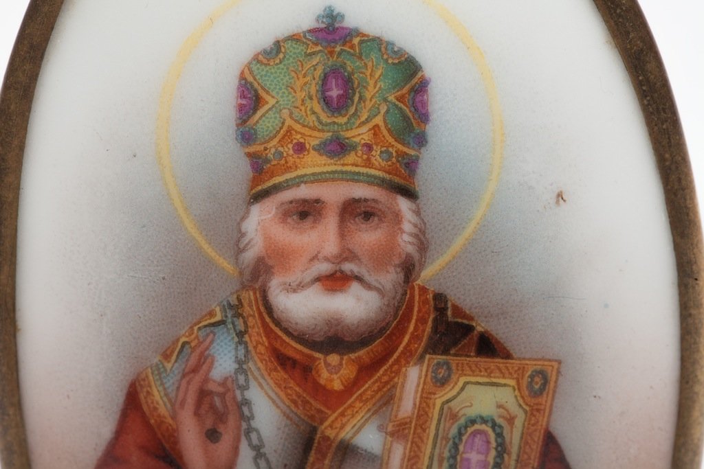 Russian Icon Saint Nikolay the Wonderworker — image 3