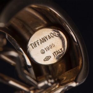 TIFFANY & CO. gold, 18K Atlas Earrings — image 4