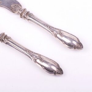 French silver dessert set of 2 pieces. — image 4