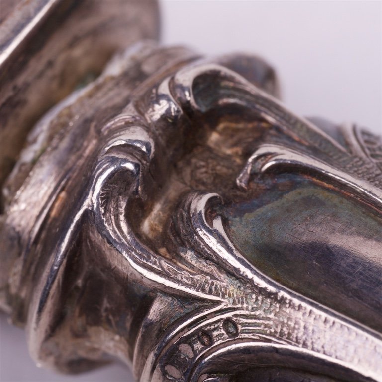 French silver dessert set of 2 pieces. — image 5