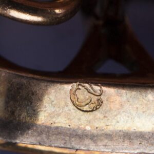 Russian cufflinks. Gold, diamonds, agates — image 6