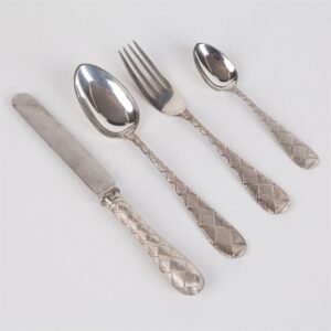 Silver Set "Egoist". Trade shop of Grachev. Petersburg, — image 4
