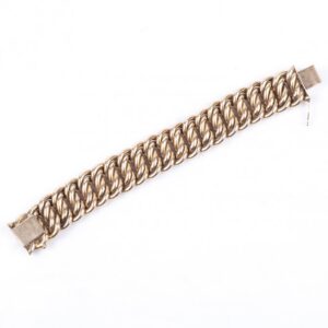 French 18K gold women's hand bracelet — image 2