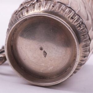 French silver set of 6 shot glass. — image 7