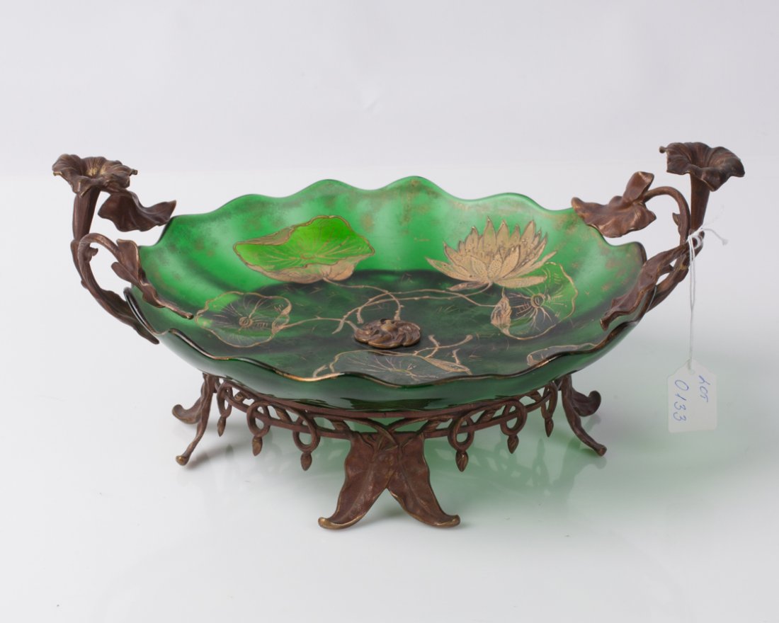 Fruit bowl. Art nouveau. — image 2