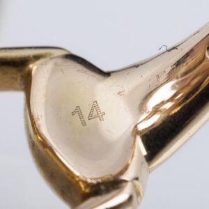 Gucci Gold,18k ring with diamonds — image 5
