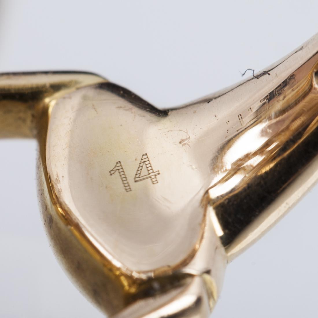Gucci Gold,18k ring with diamonds — image 5