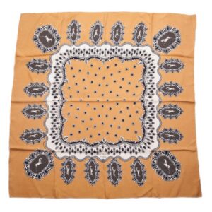 Rare Hermes "Chevaux en Cameos" silk scarf. 1963 — image 1