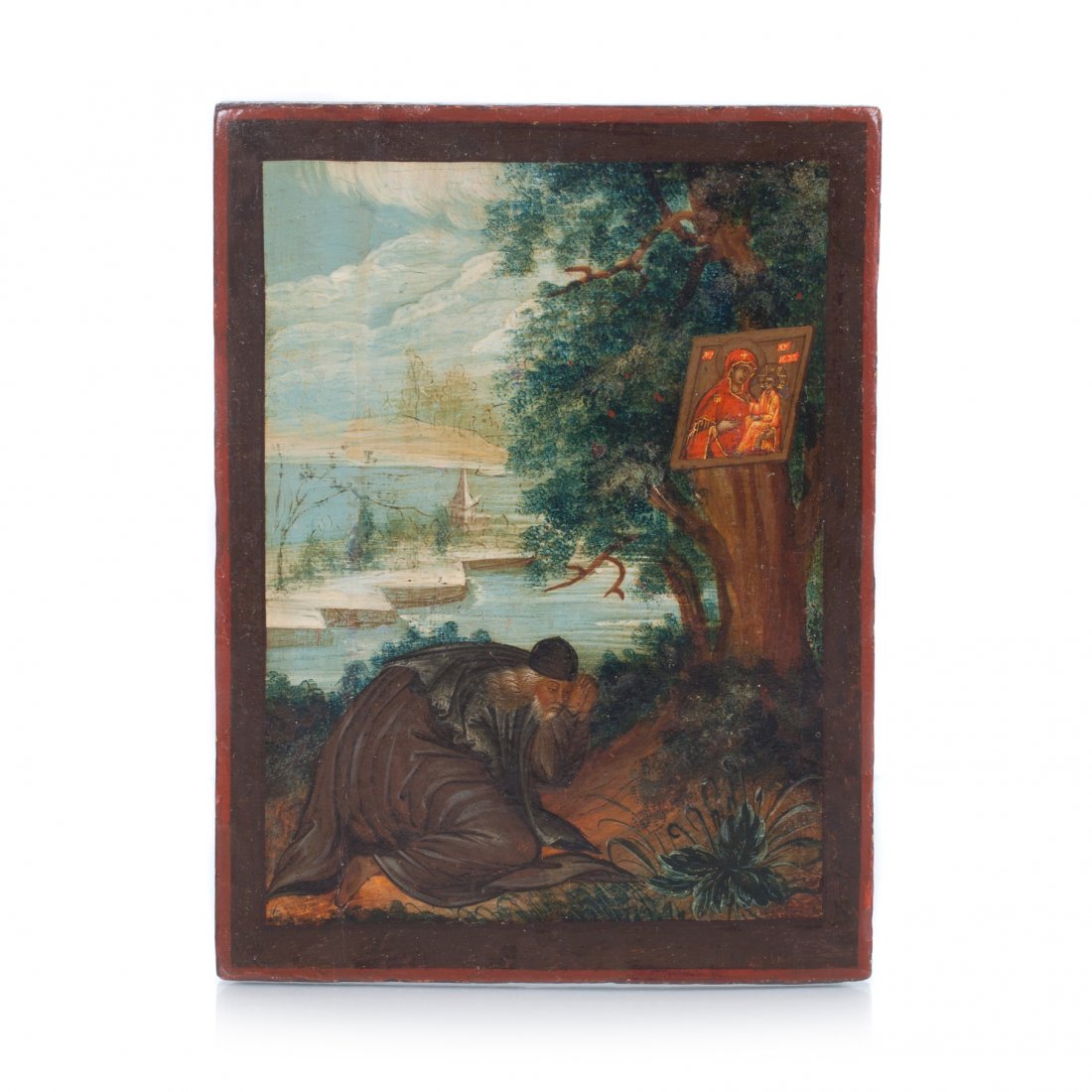 Russian icon appearance of the Mother of God to — image 1