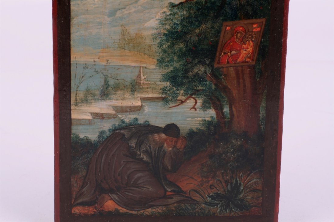 Russian icon appearance of the Mother of God to — image 2