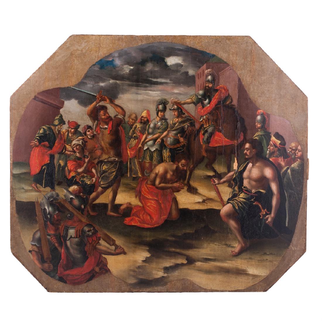 Russian icon of the Beheading of John the Baptist — image 1
