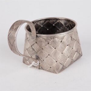 Silver tea glass holder. Petersburg, 1899-1903. — image 3