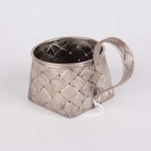 Silver tea glass holder. Petersburg, 1899-1903. — image 4