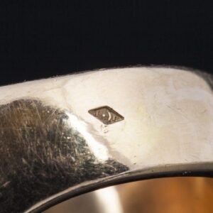 Gold, 18K ring with 20 Franks gold coin — image 5