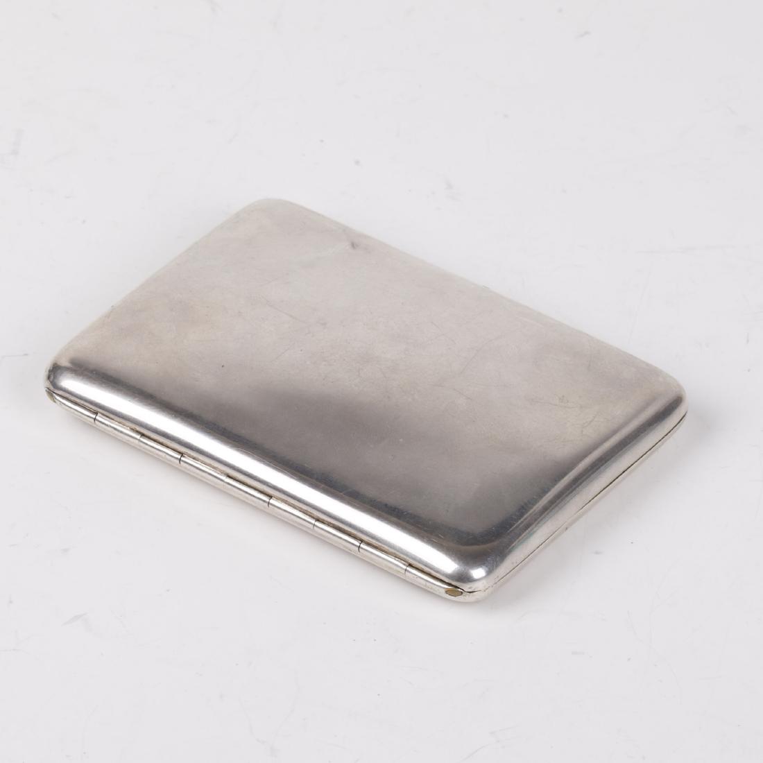 Rare Russian cigarette case with an airplane — image 3