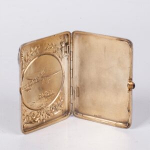 Rare Russian cigarette case with an airplane — image 4