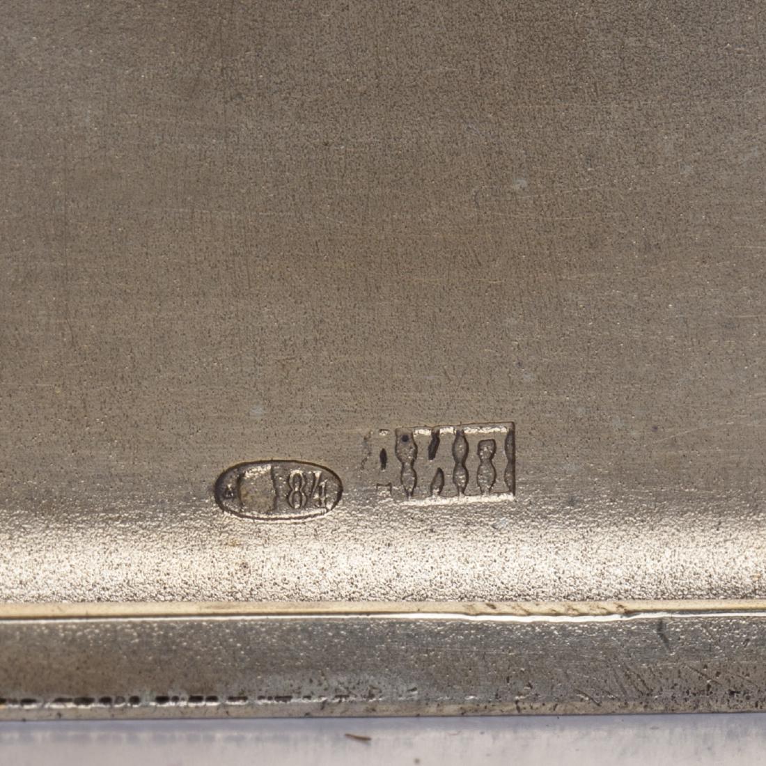 Rare Russian cigarette case with an airplane — image 5