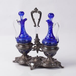 Silver cruet stand. — image 1