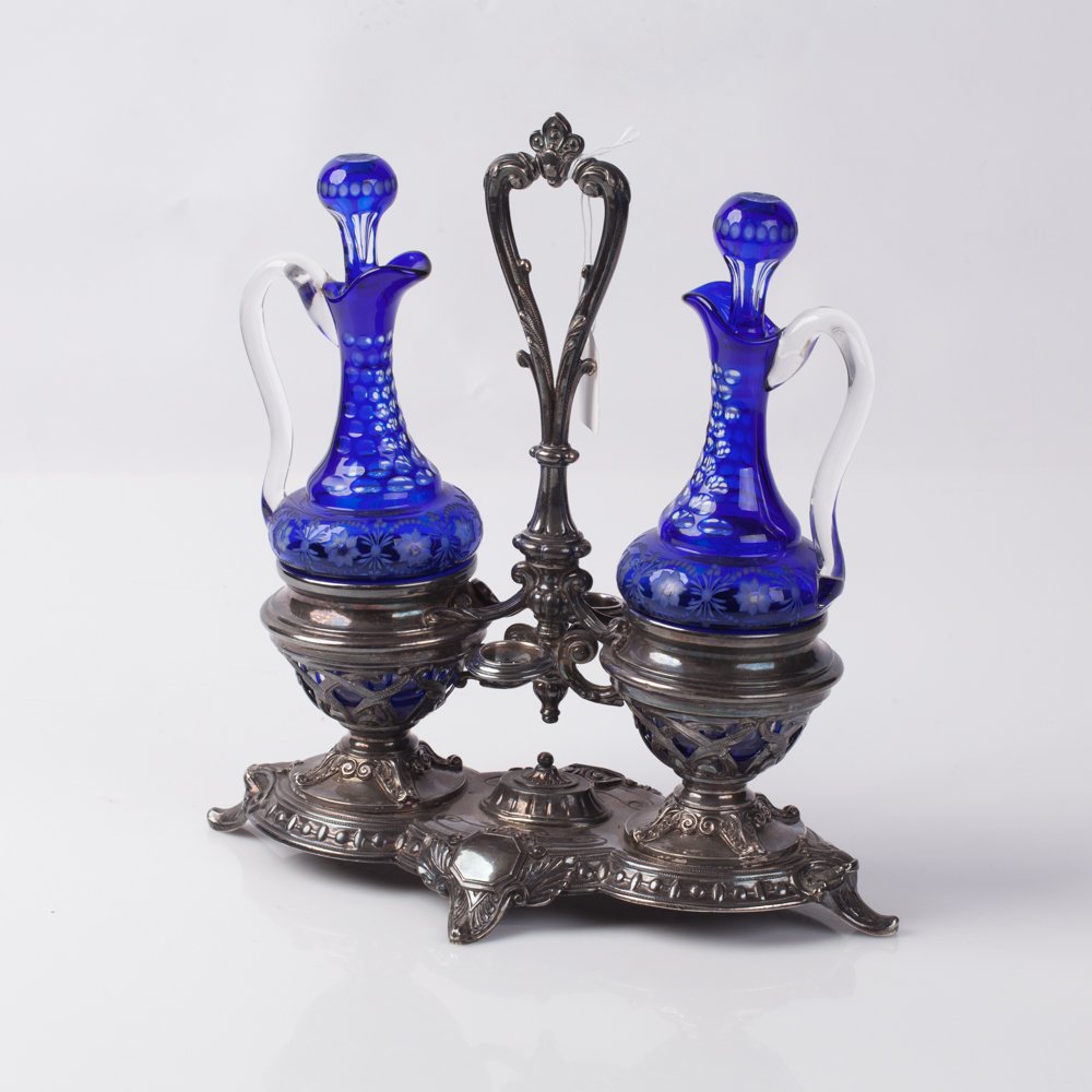 Silver cruet stand. — image 2