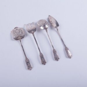 Silver serving set of 4 pieces. — image 3