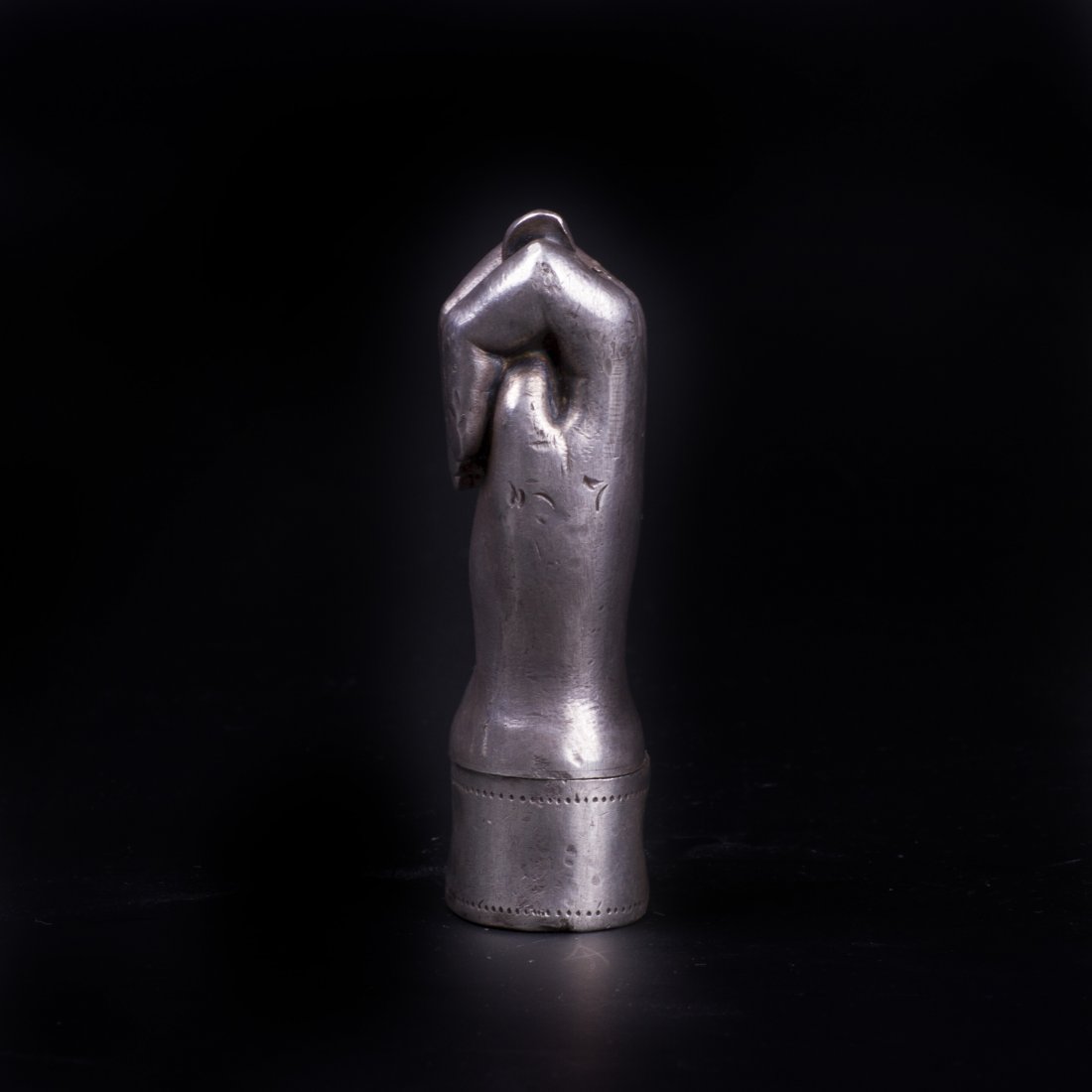 Unusual Russian cast silver matchbox in the shape of — image 3
