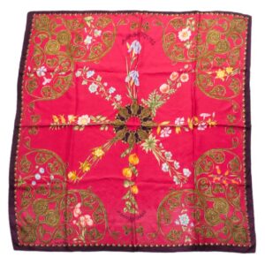 Hermès "Arabesques" silk scarf, Author Henri d'Origny. — image 1