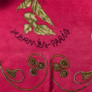 Hermès "Arabesques" silk scarf, Author Henri d'Origny. — image 4