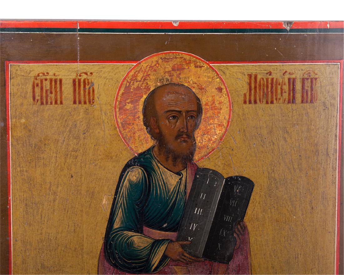 Russian icon of Saint Prophet Moses — image 2
