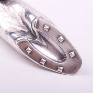 Silver set of 4 pieces for meat and salat. — image 6