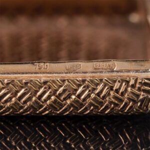 Antique gold, 18K pill box — image 4