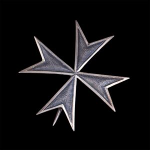 Bermondt-Avalov cross. Oxidized silver — image 1